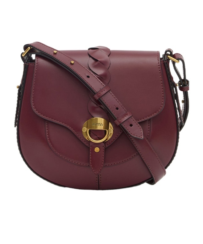 Isabel Marant Small Altay Crossbody Bags In Red
