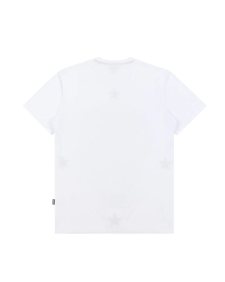 Just Cavalli T-shirt With Round Neck And Short Sleeves In White