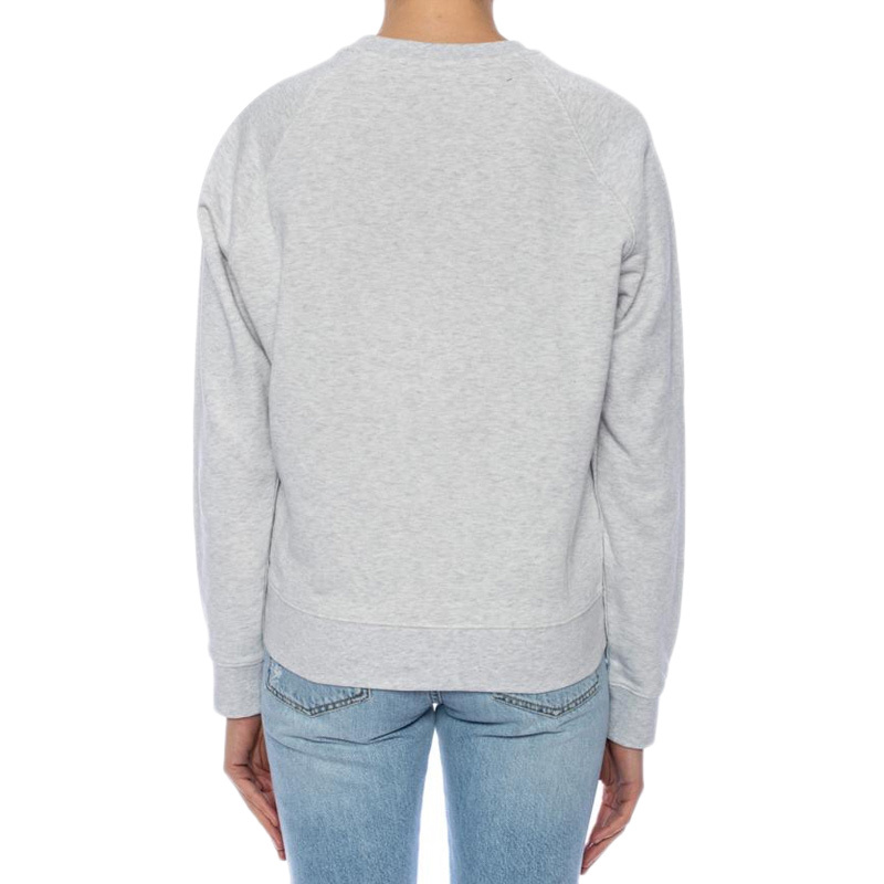 Msgm Round-necked Sweater In White