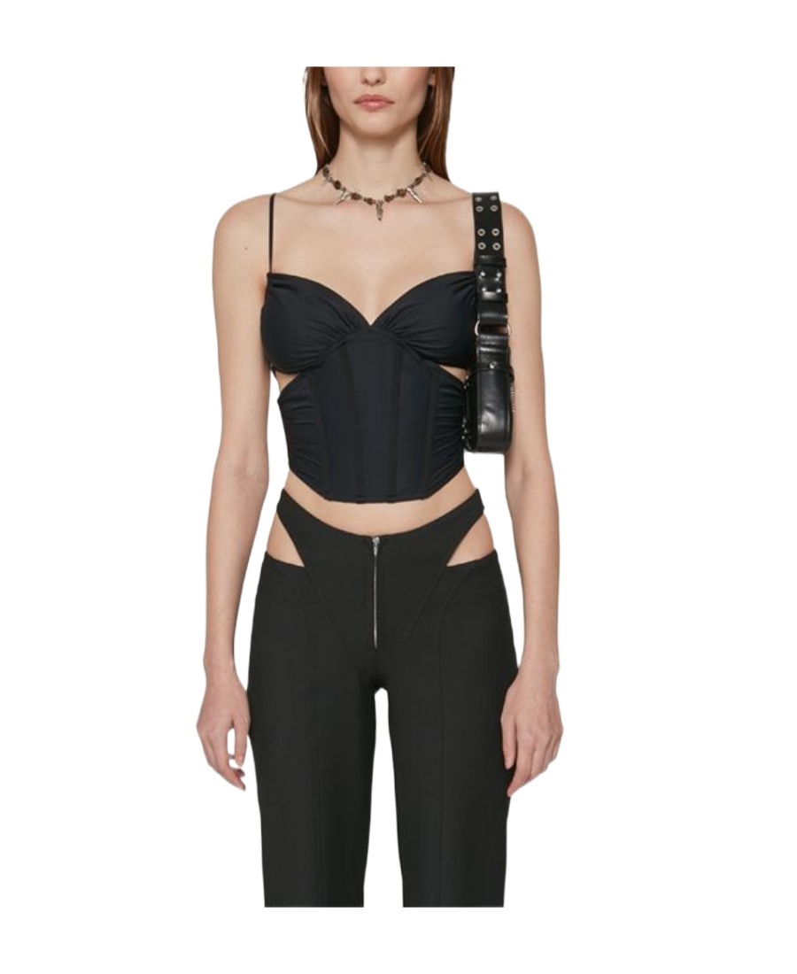 Misbhv Sling Corset In Black