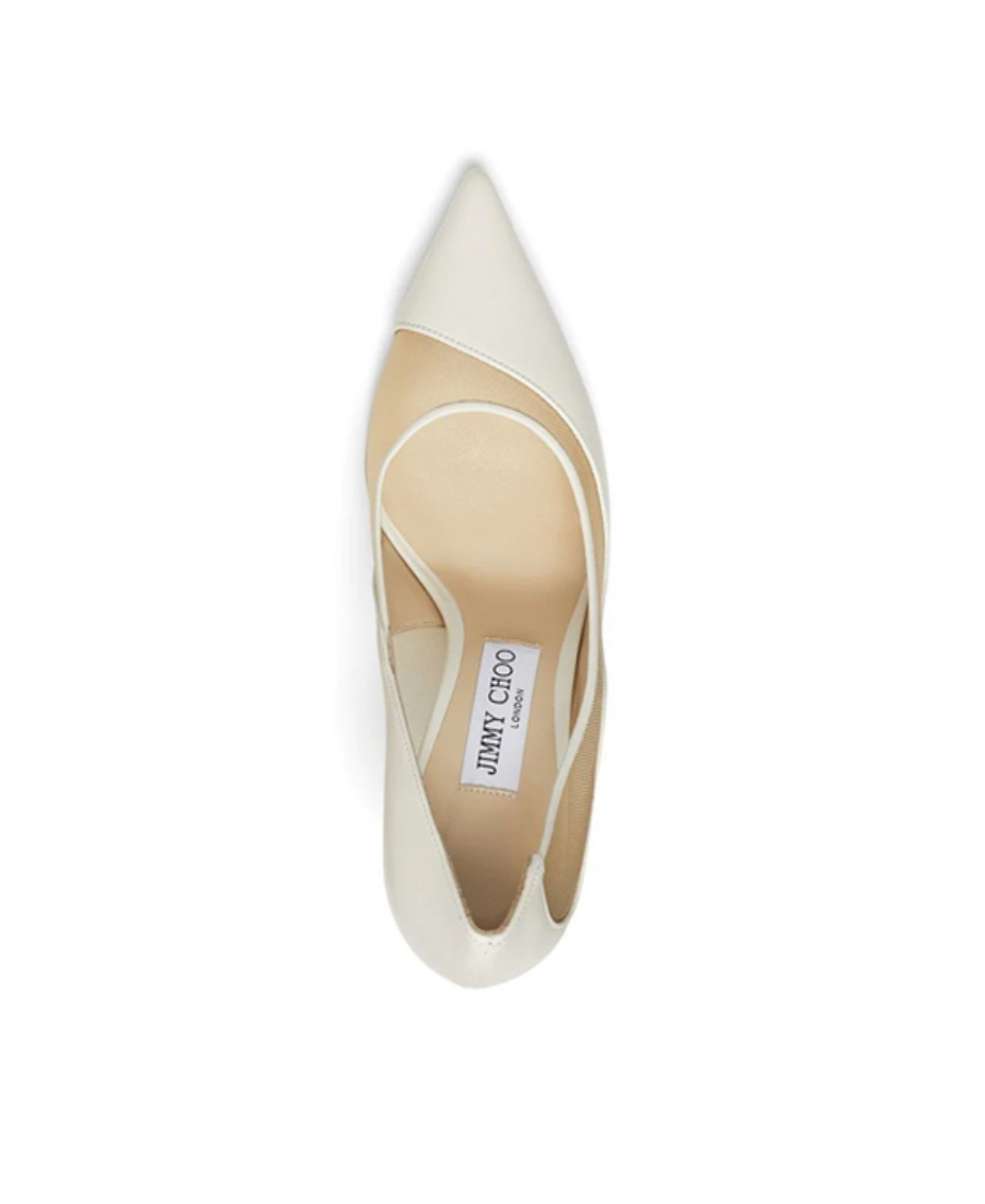 Jimmy Choo Love 85 Pumps In White