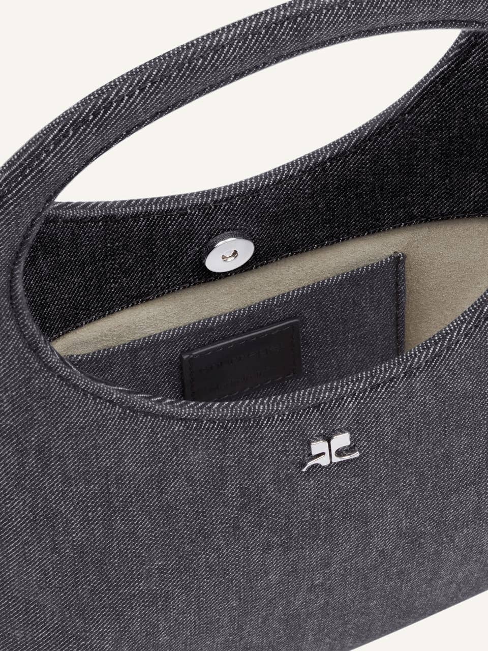 COURRÈGES HOLY DENIM TOTE BAG