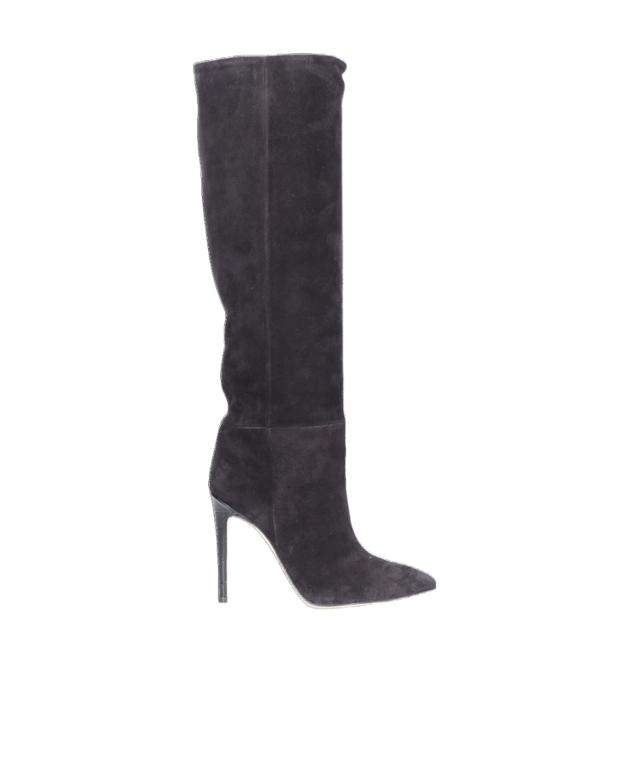 Paris Texas Pointed Boots In Black