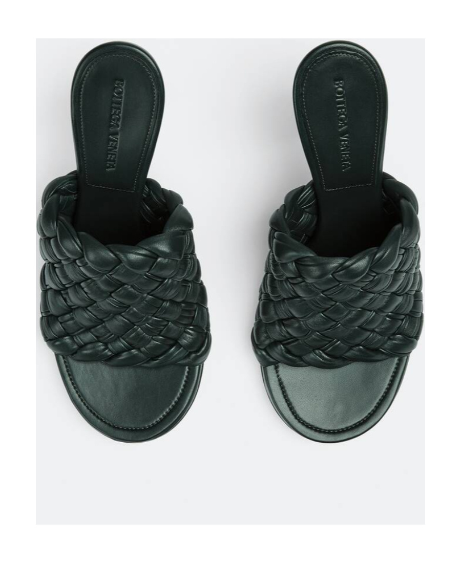 Bottega Veneta Women's Dot Wave Sandals In Green