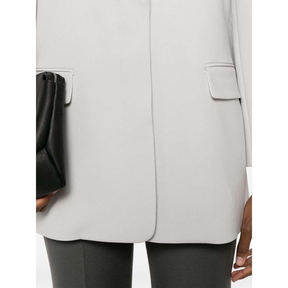 Theory Relax Blazer In Admiral Crepe In White