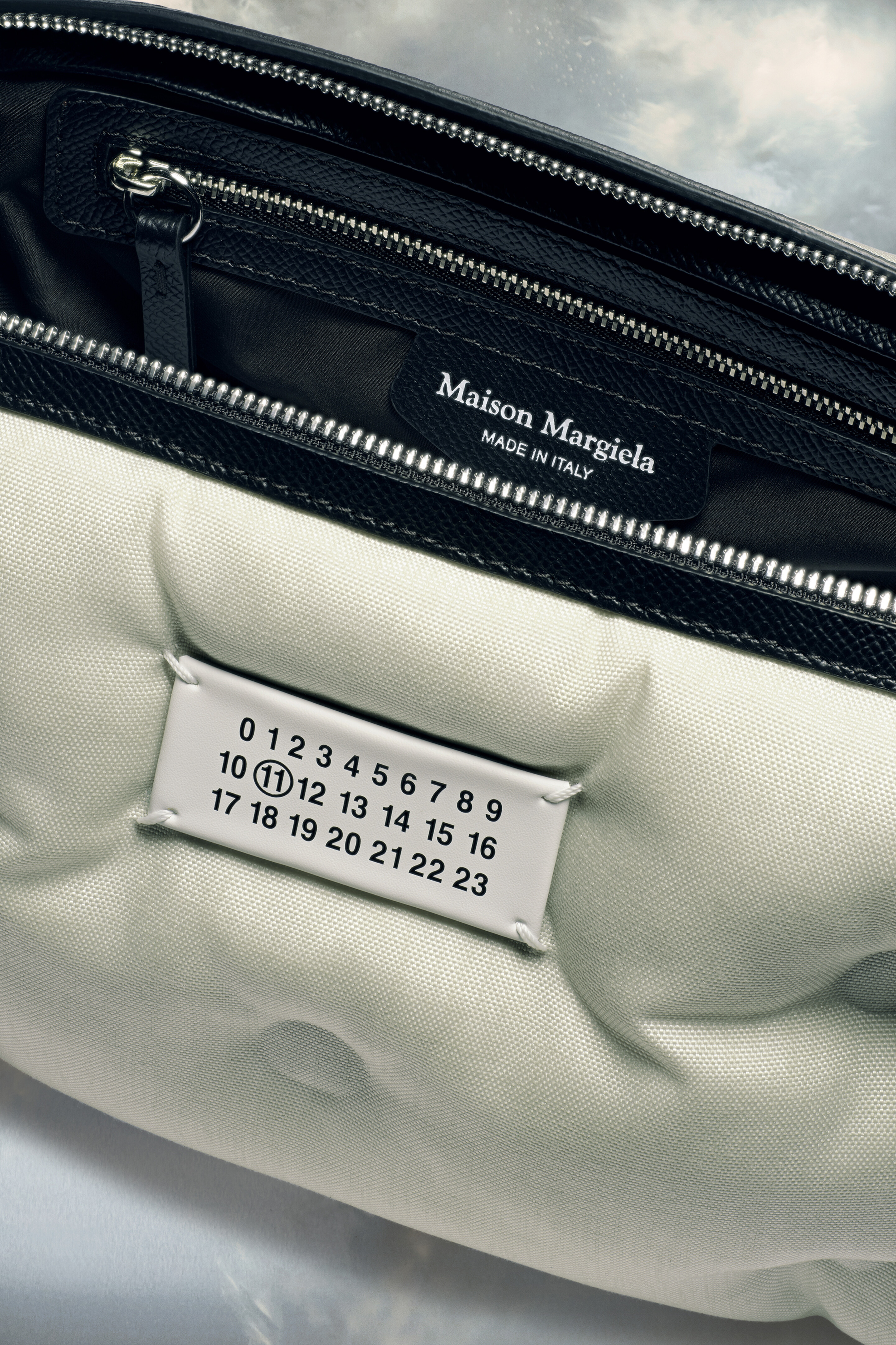 Maison Margiela Glam Slam Sport Camera Bag In Gray