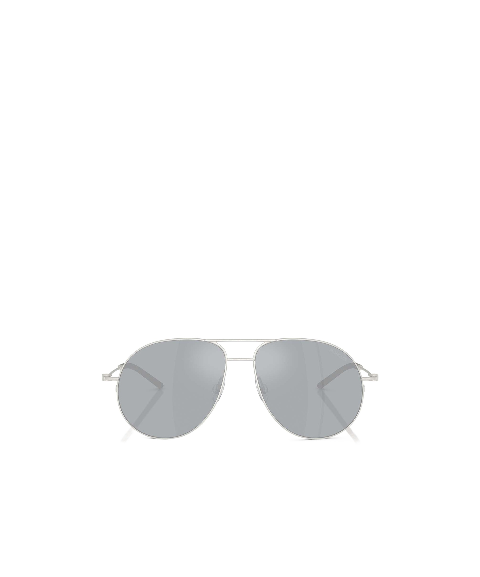 Moncler Eyewear Aviator Frame Sunglasses In Gray