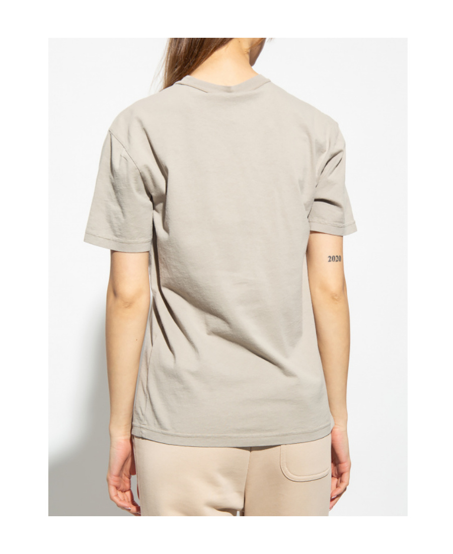 Alexander Wang T Logo-print T-shirt In Nude