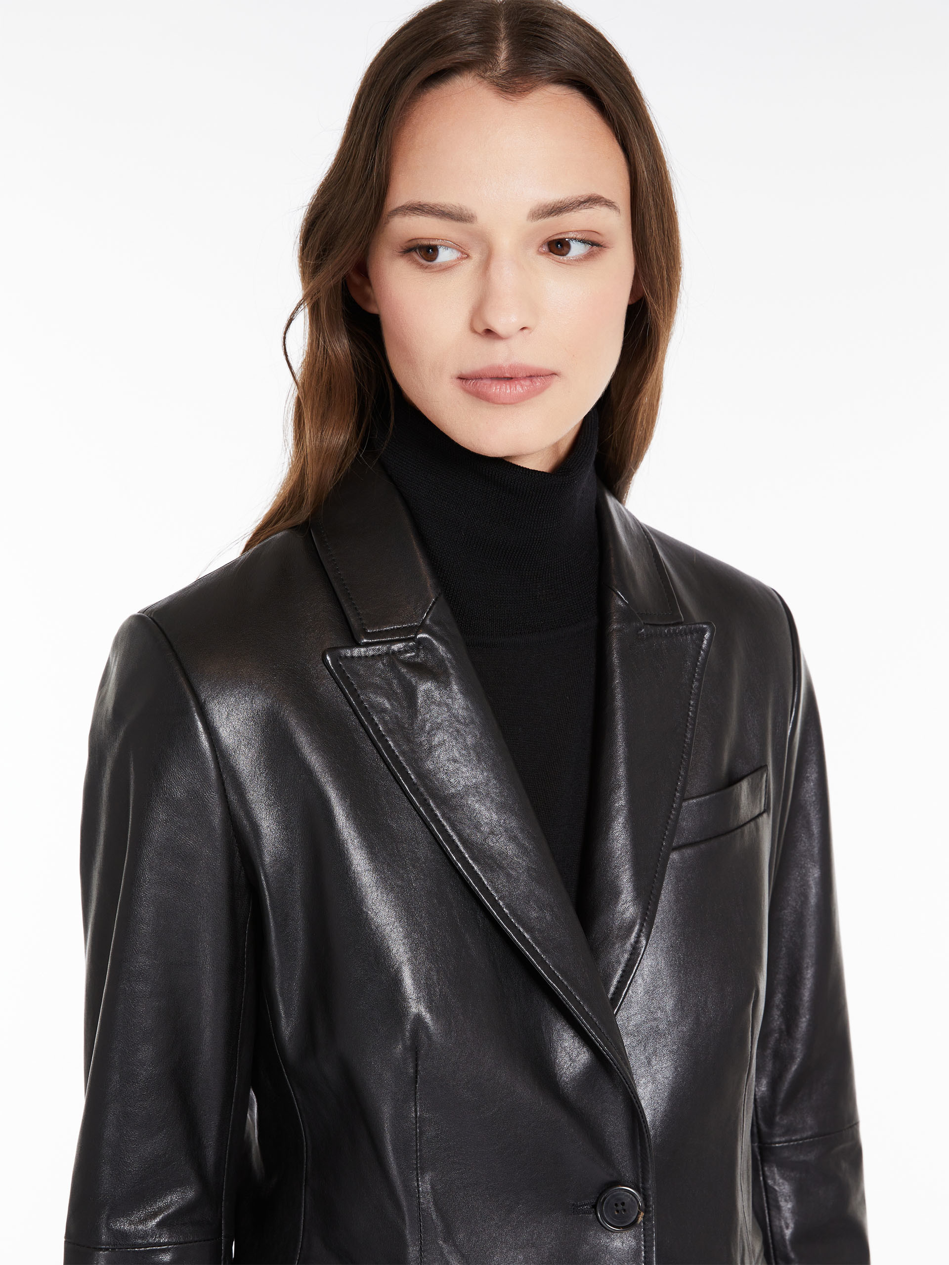 Max Mara Single-breasted Blazer In Black