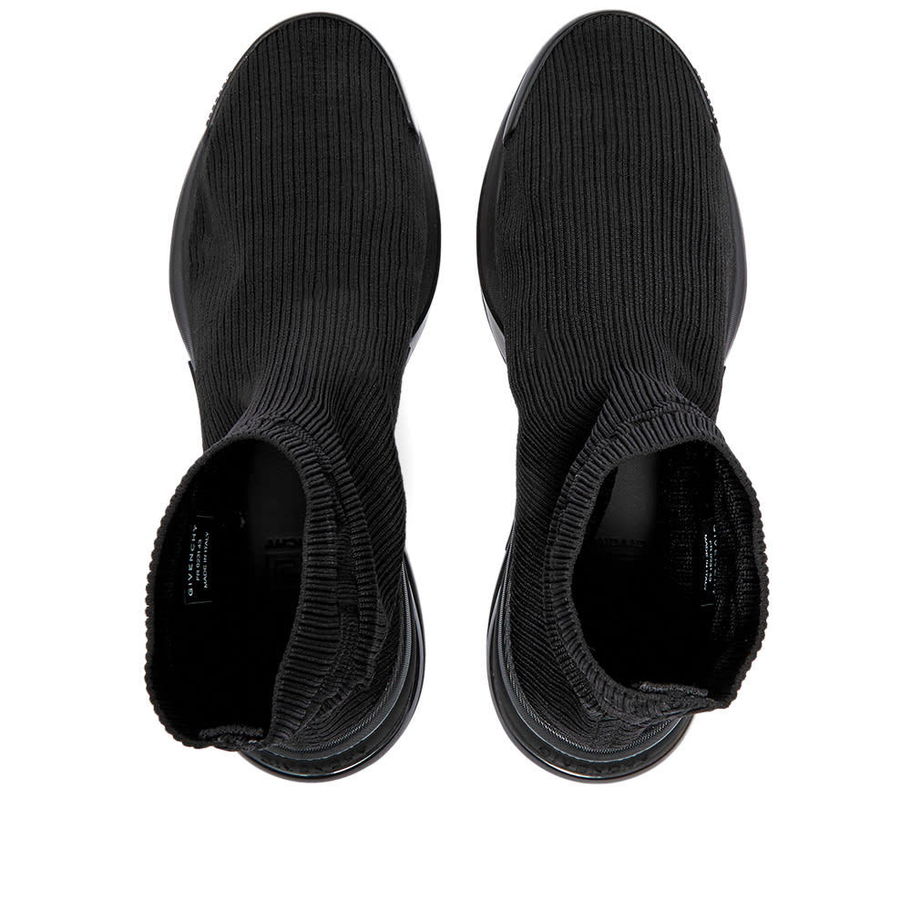 Givenchy Sock-style Logo Sneakers In Black