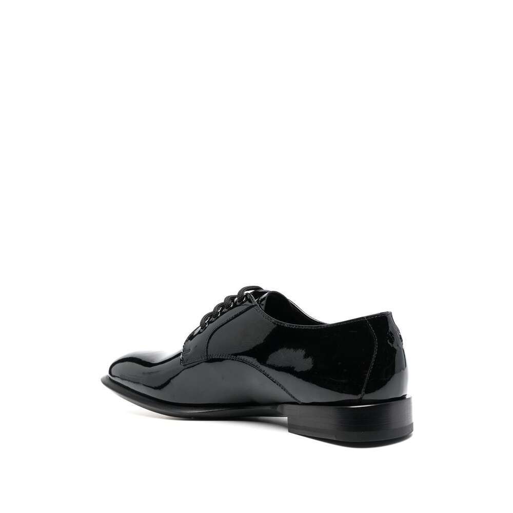 ALEXANDER MCQUEEN ALEXANDER MCQUEEN OXFORD PATENT LACE-UP SHOES