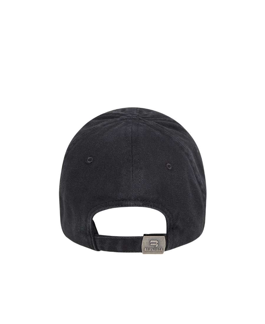 Balenciaga Property Of Baseball Cap In Black