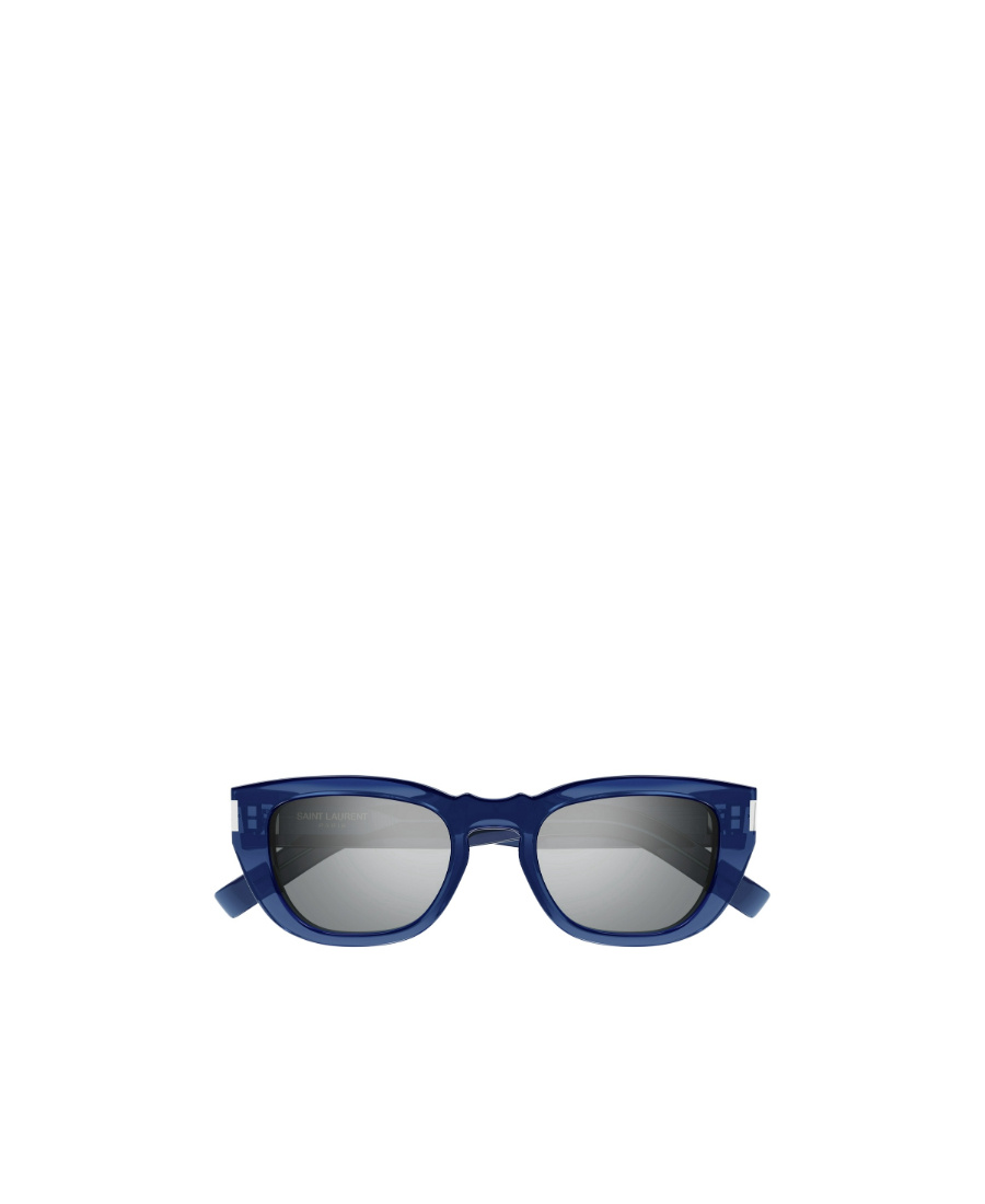 Saint Laurent Eyewear Cat-eye Frame Sunglasses In Blue