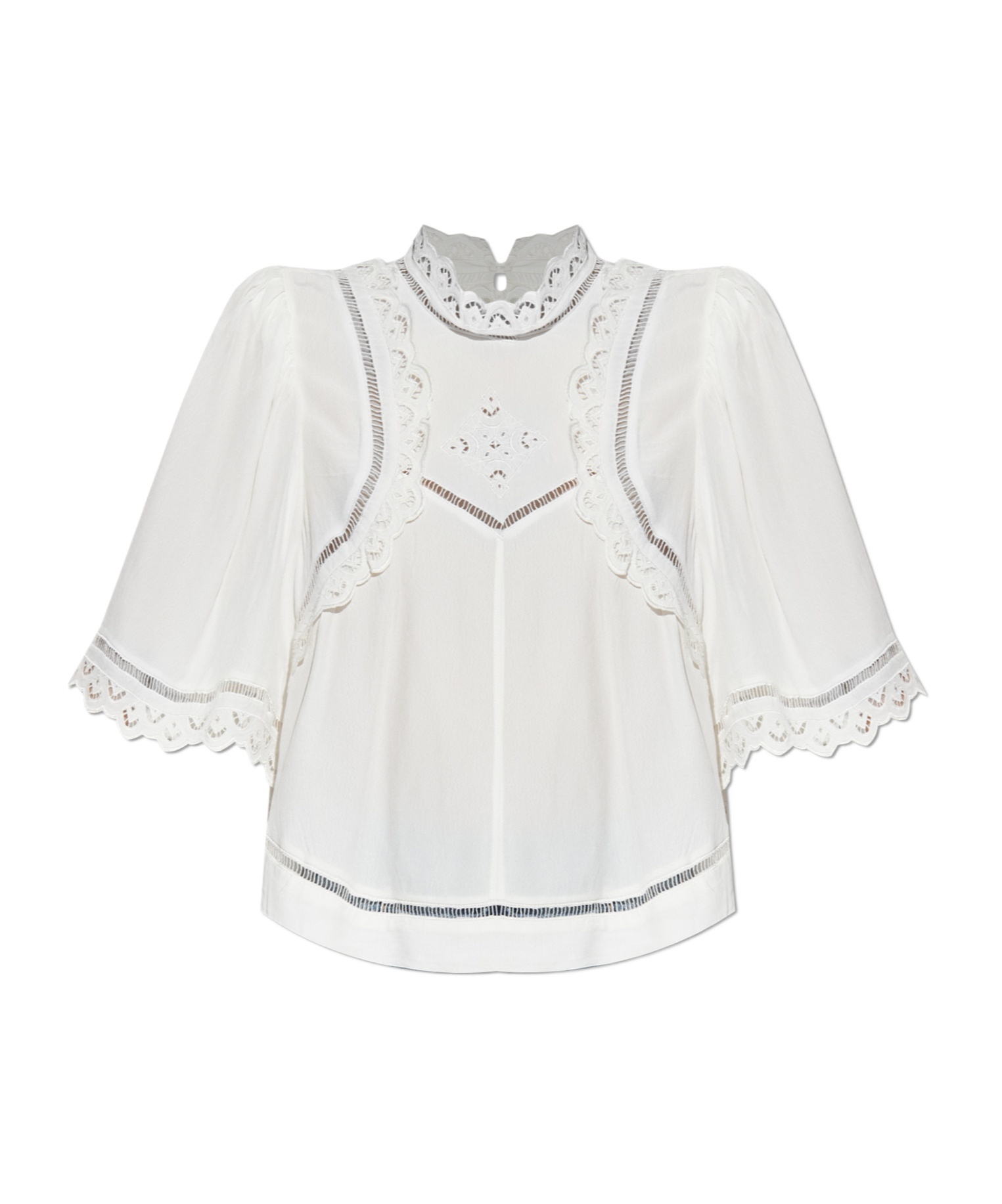 Isabel Marant Hollow Top In White