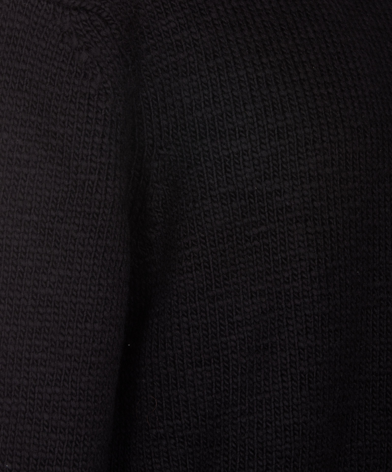Lemaire Wool Knitted Jumper In Black