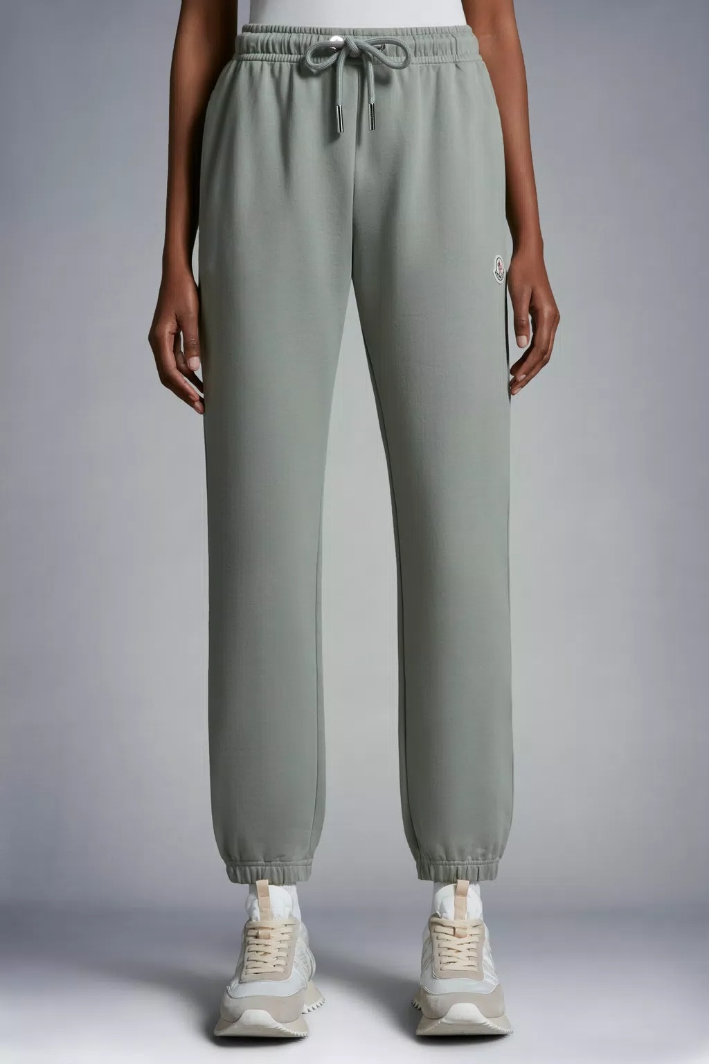 MONCLER LOGO PATCH TRACKPANTS 