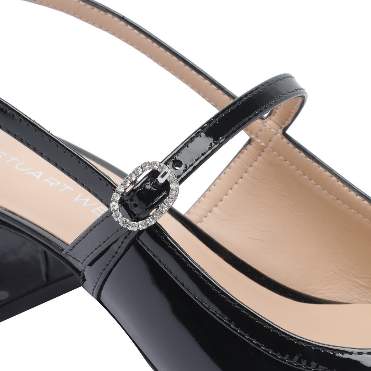 Stuart Weitzman Mid Heel Pumps Block In Black