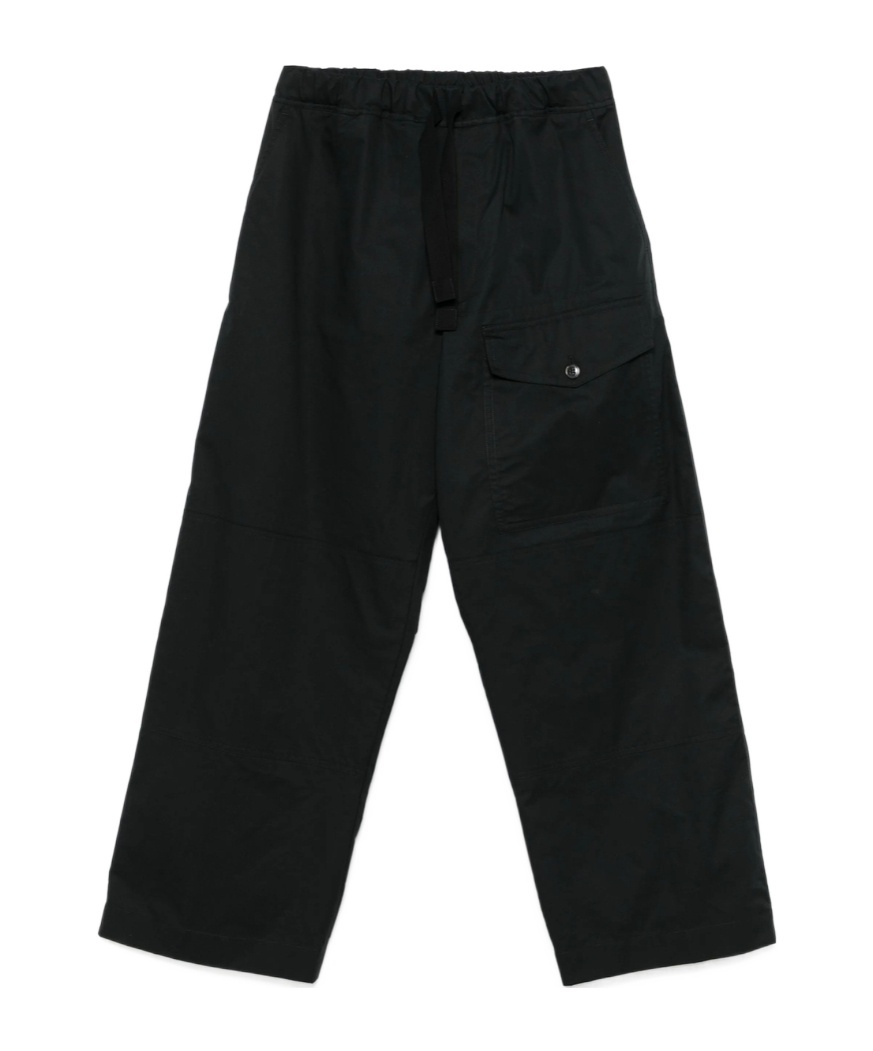 Dries Van Noten Drawstring Trousers In Black