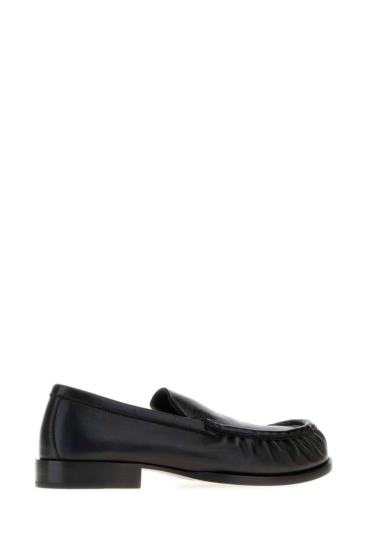 Dries Van Noten Round-toe Loafers In Black