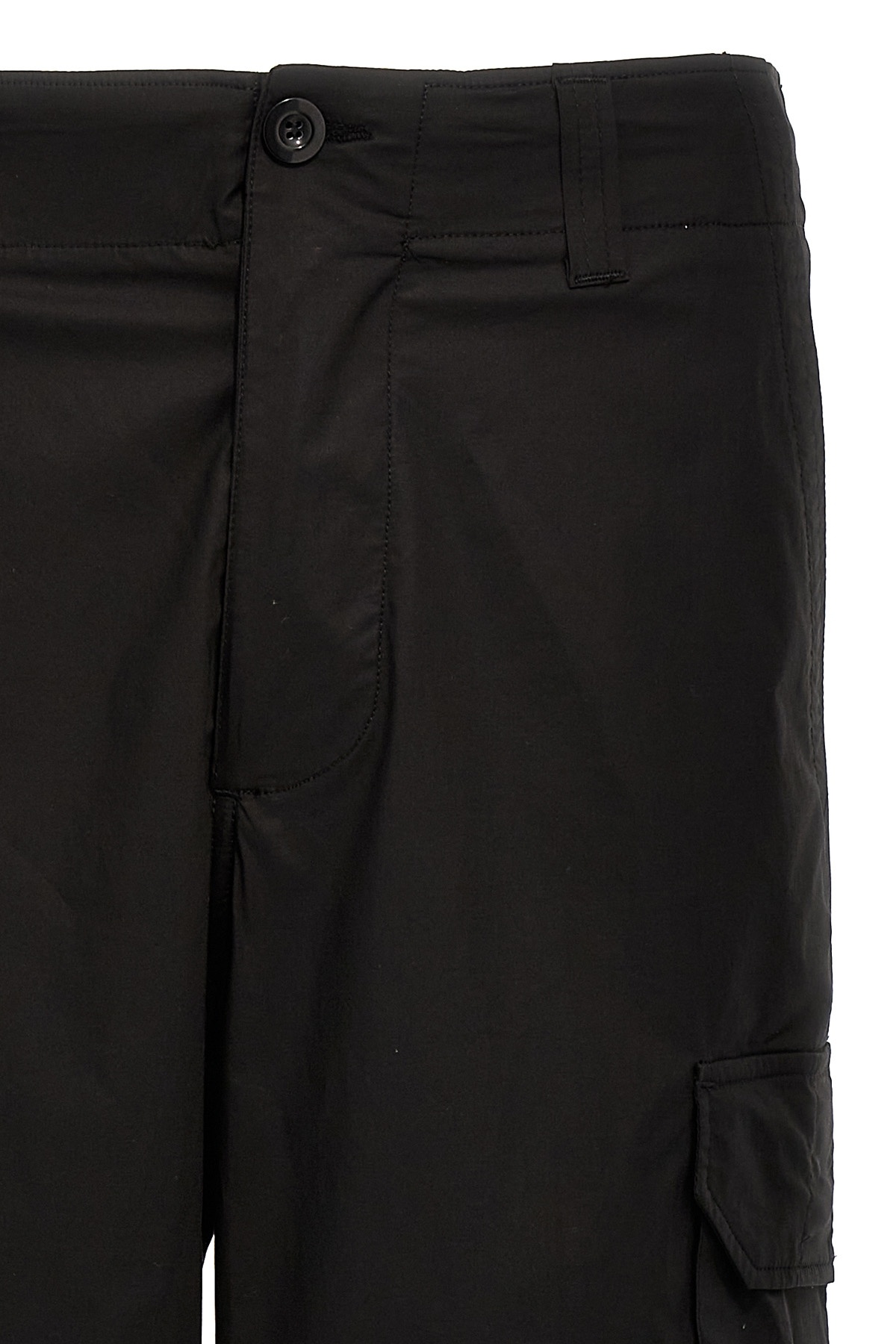 Department Five Department 5 Fleet Cool Wool Cargo Pants Navy Blue In Black