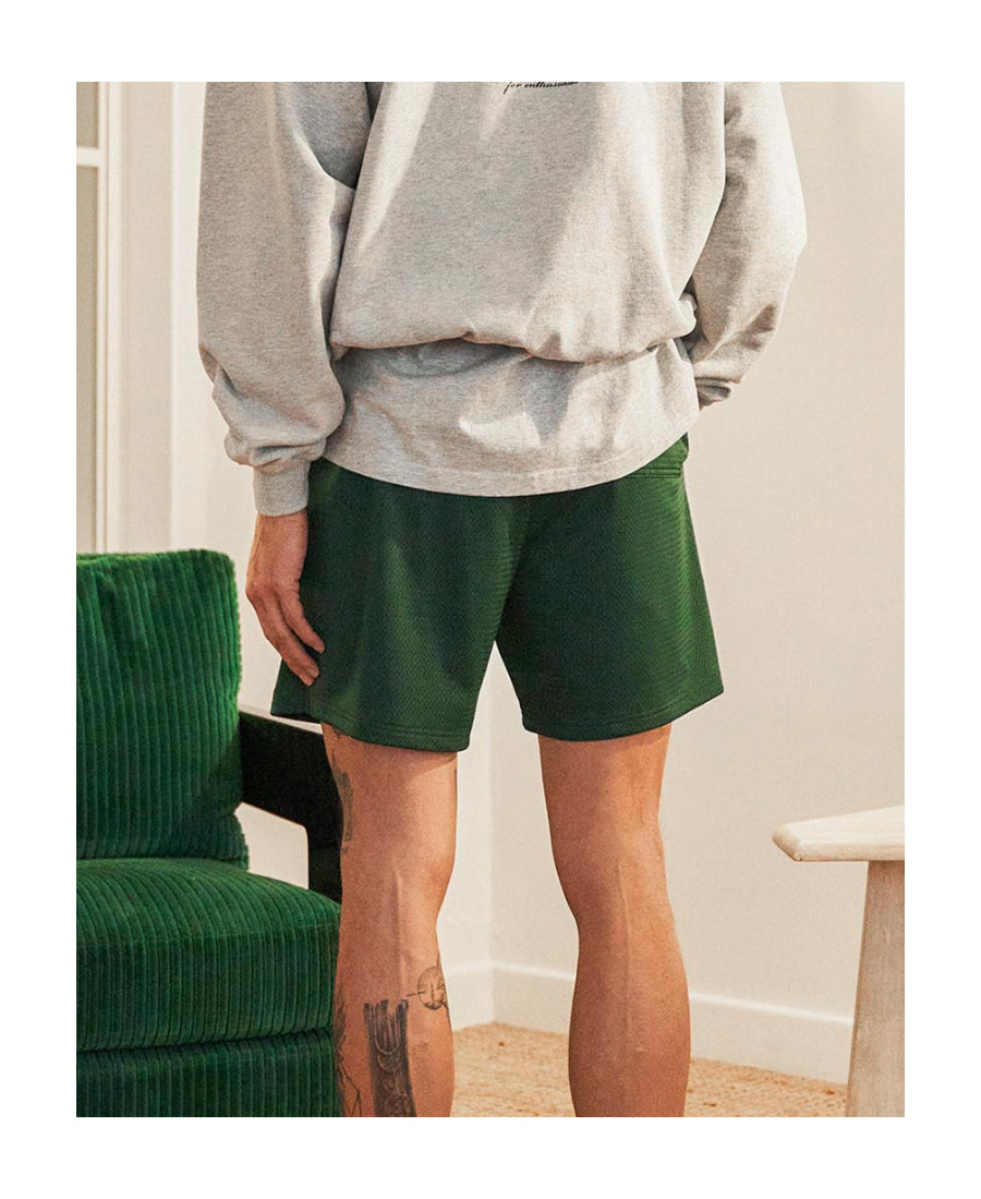 Represent Logo-print Drawstring Running Shorts In Green