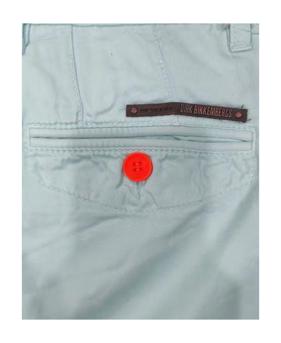 Dirk Bikkembergs Logo Straight Casual Pants In Blue