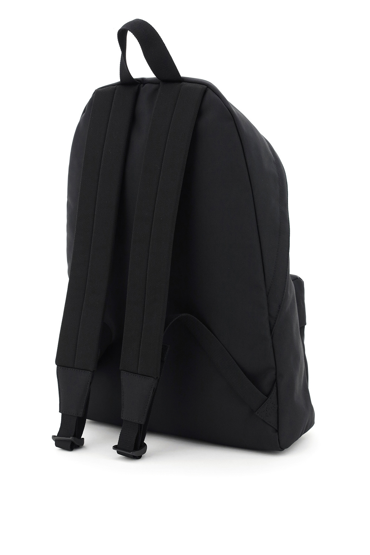 Balenciaga Urban Explorer Backpack With Front Zip Pocket In Black