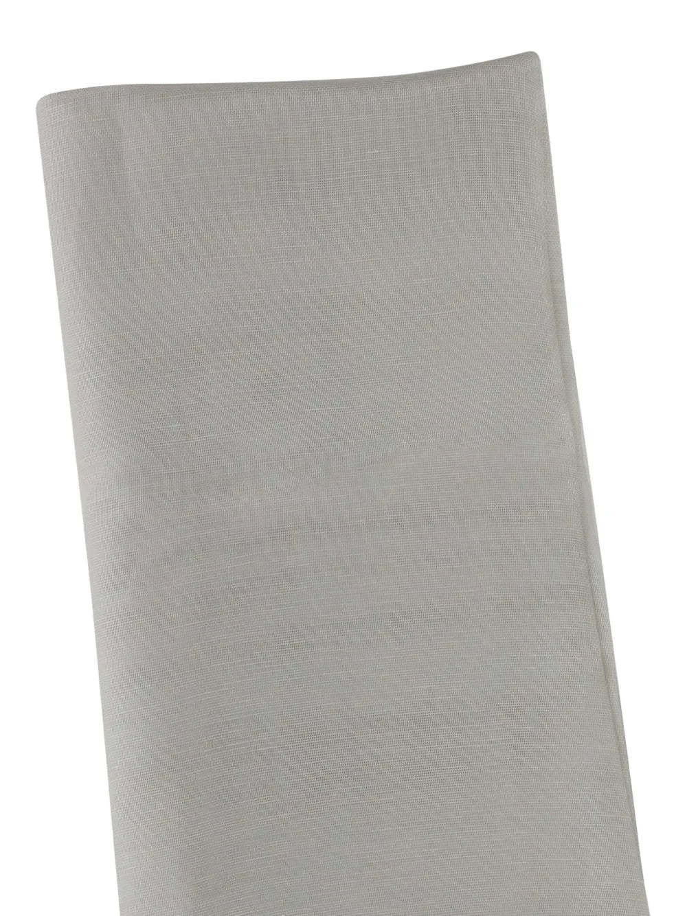 Max Mara Fringed Scarf In White