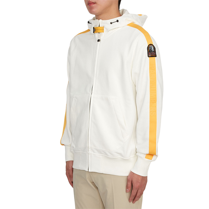 Parajumpers Long-sleeved Casual Jacket In White