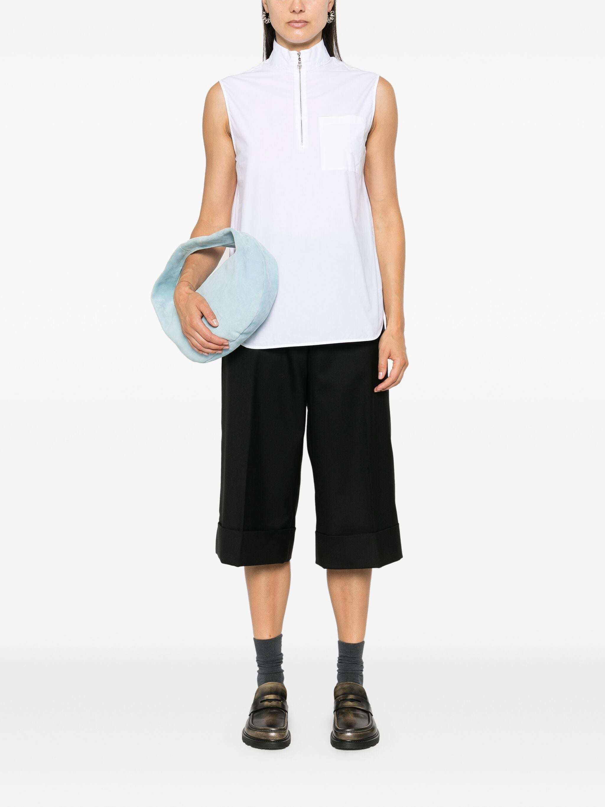 Shop Officine Generale Sierra Top In White
