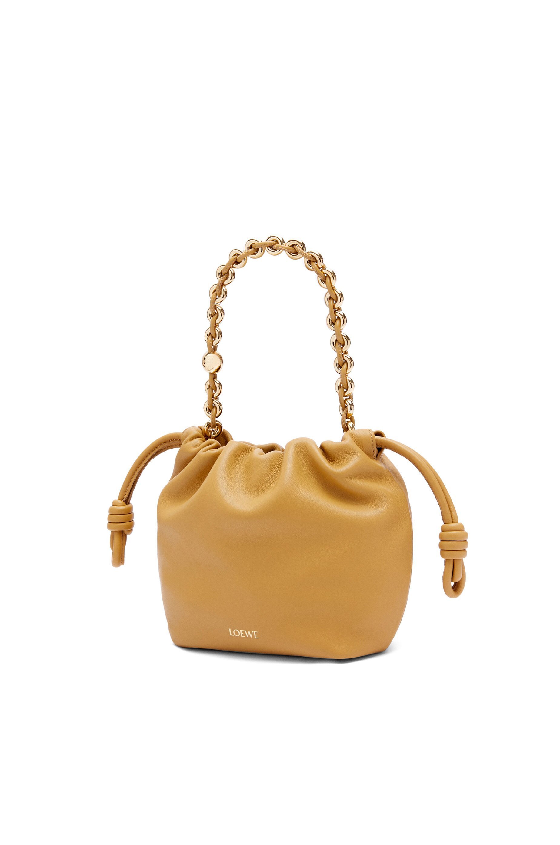 Loewe Women Borsa Cesto Flamenco Purse In Orange