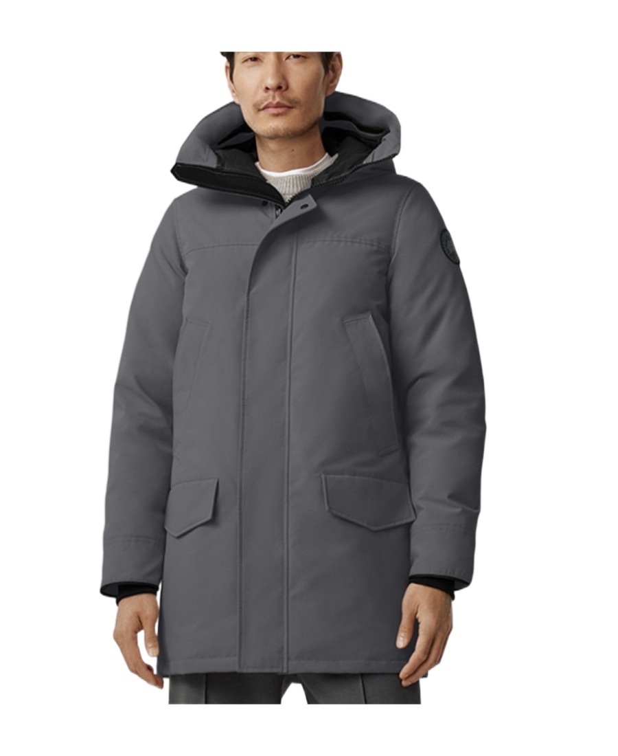 Canada Goose Langford Hooded Parka In Black