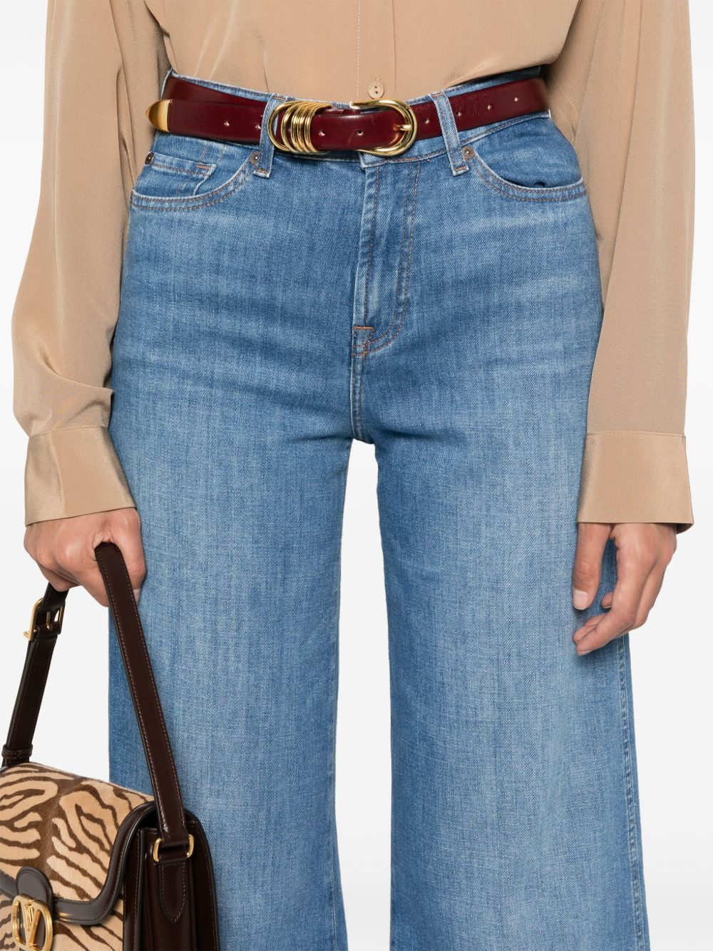 7 For All Mankind Wide-leg Jeans