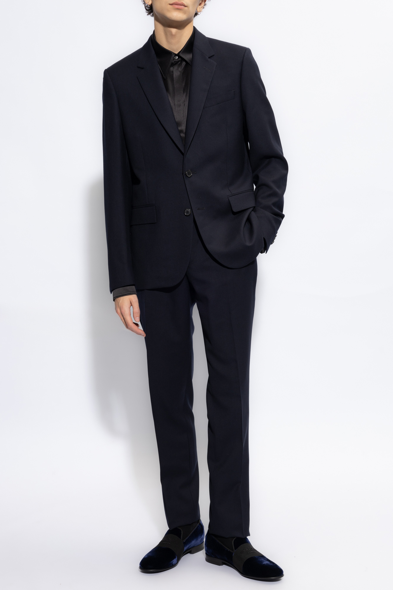 Paul Smith Single-breasted Suit In Black