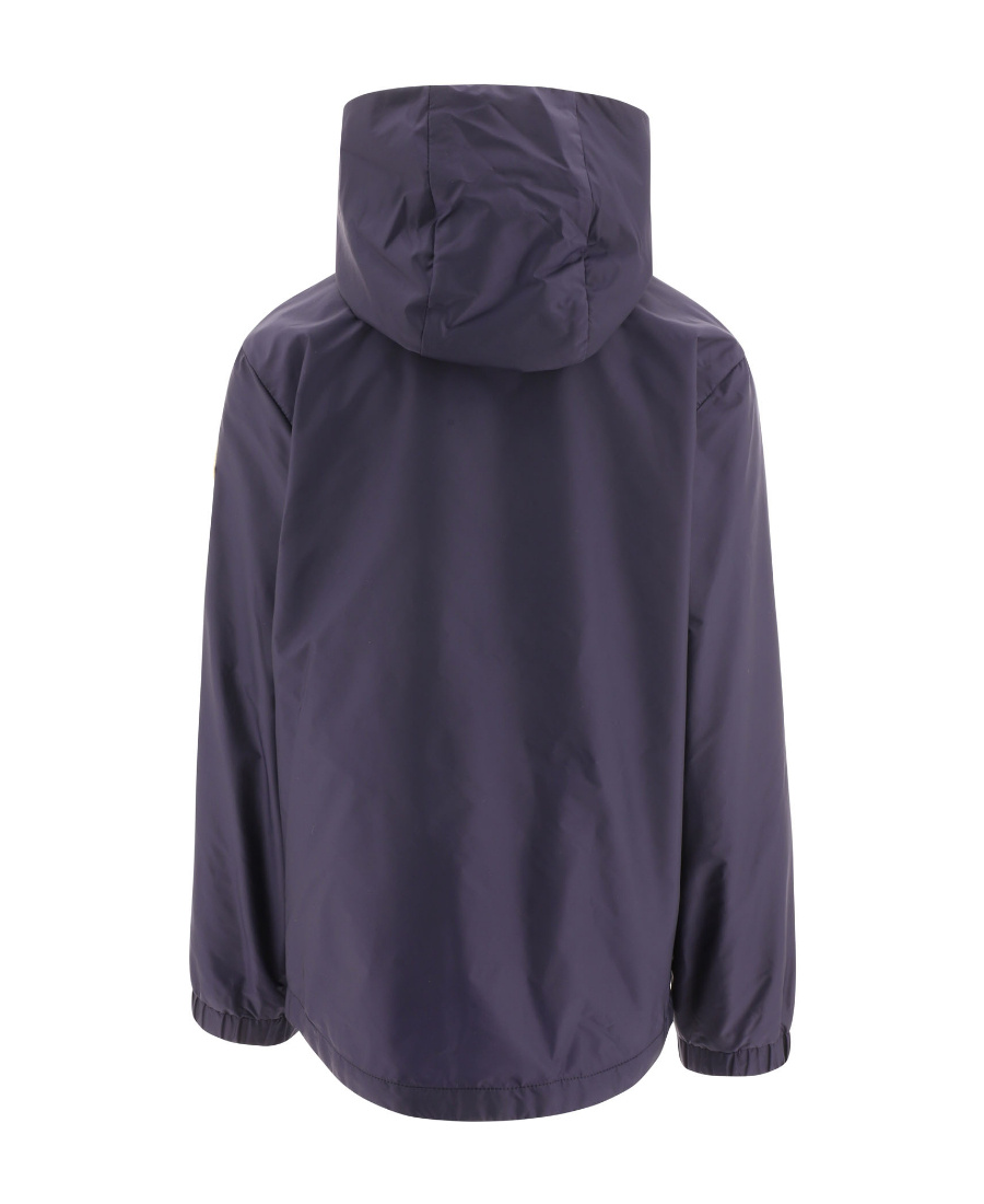 Moncler Logo-patch Lightweight Jacket In Blue