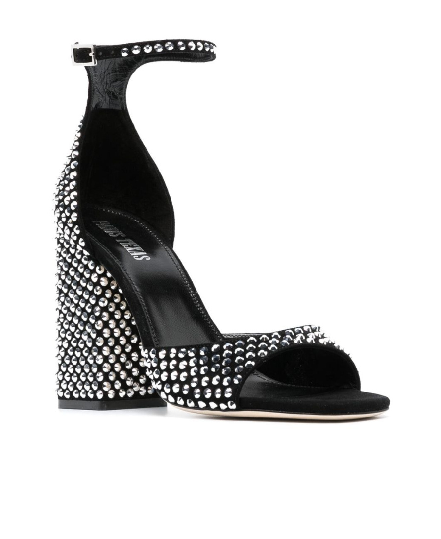 Paris Texas Crystal Decorated High-heeled Sandals