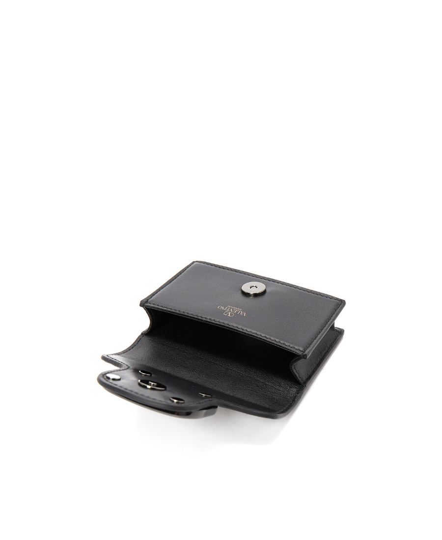 Valentino Flip Wallet In Black