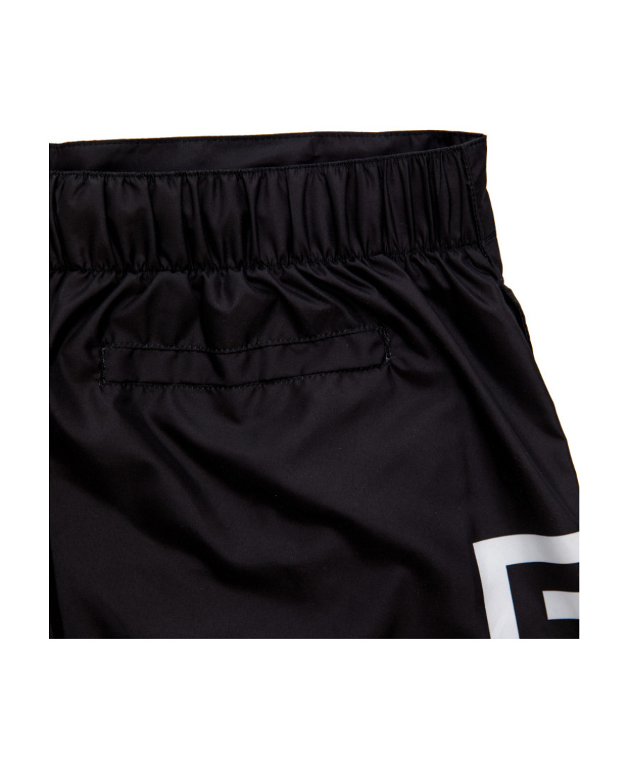 Givenchy Logo-print Elasticated-waist Swim Shorts In Black