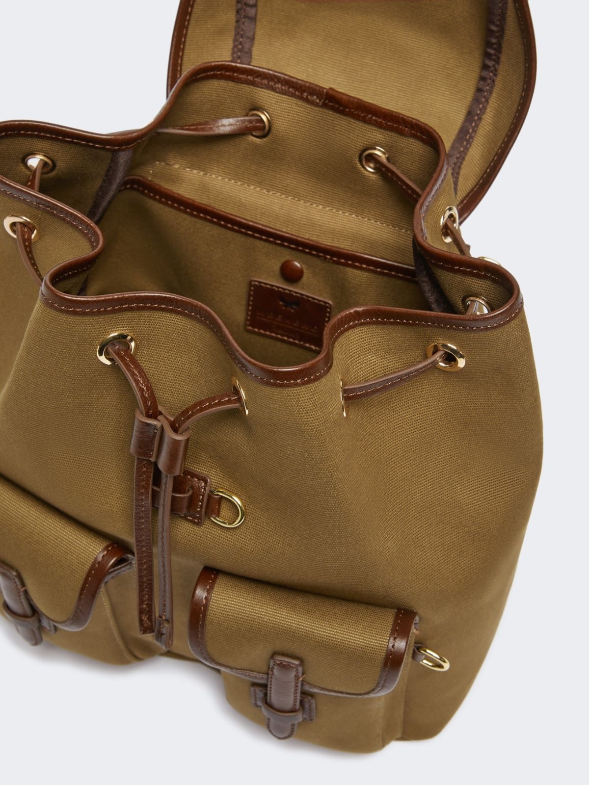 Weekend Max Mara Single Handle Backpack In Brown