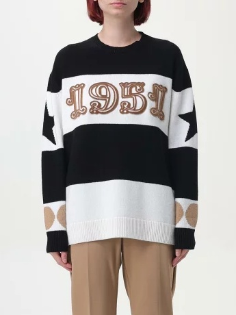 Max Mara Dirce Wool And Cashmere Sweater In Black