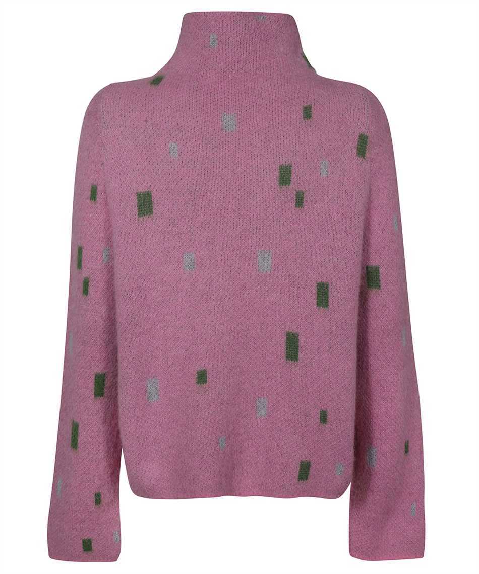 Shop Emporio Armani Long-sleeved Sweater In Pink