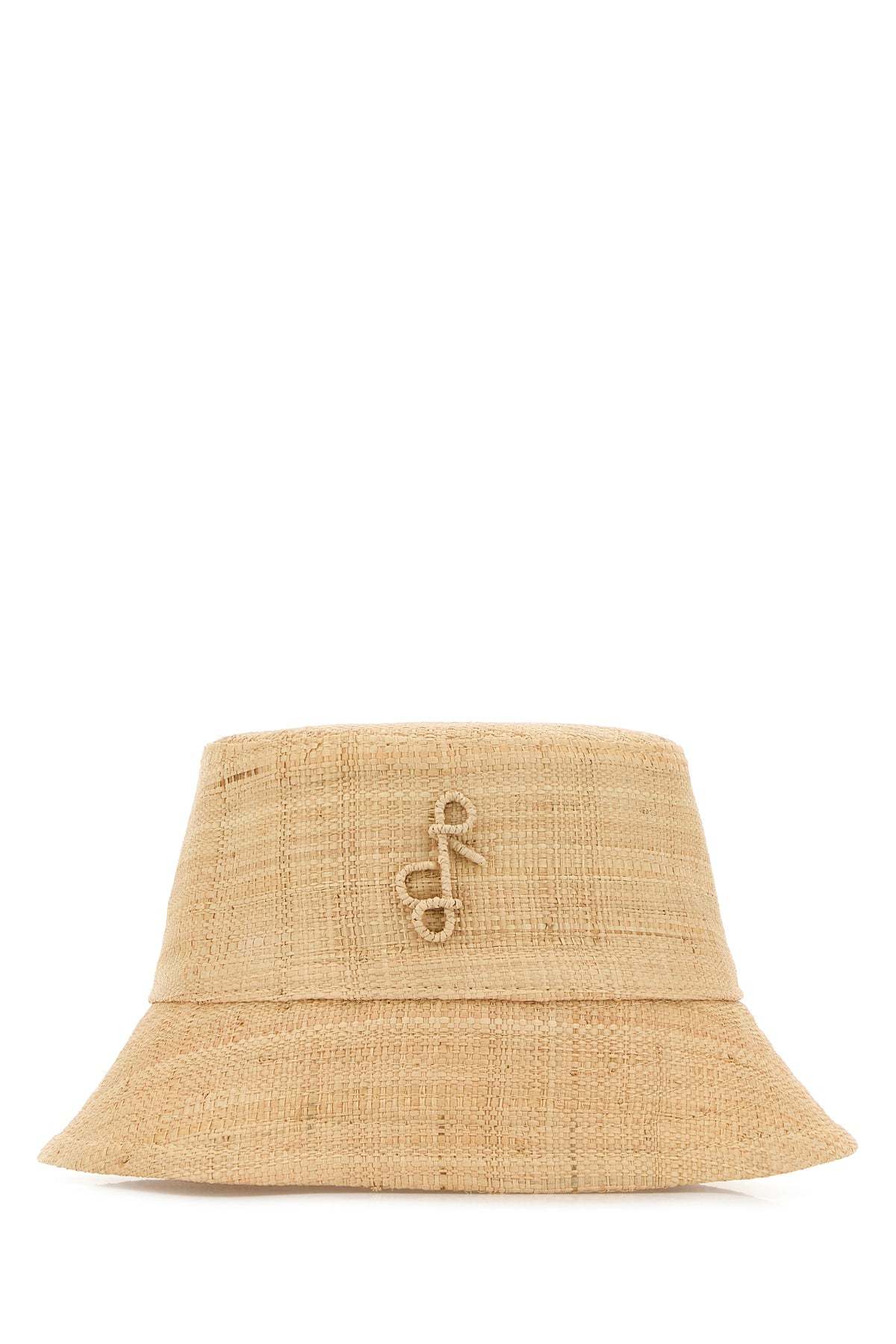 RUSLAN BAGINSKIY STRAW BUCKET HAT