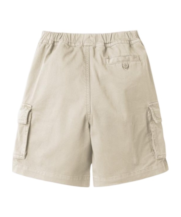 Il Gufo Twill Cargo Shorts In Nude