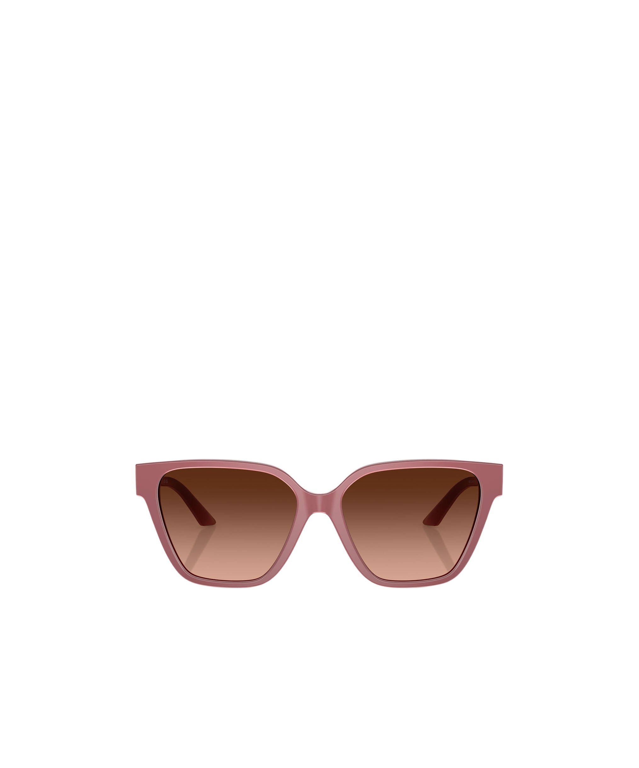 Versace 56mm Gradient Butterfly Sunglasses In Brown