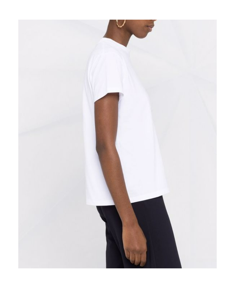Fabiana Filippi Short-sleeved Crewneck T-shirt In White