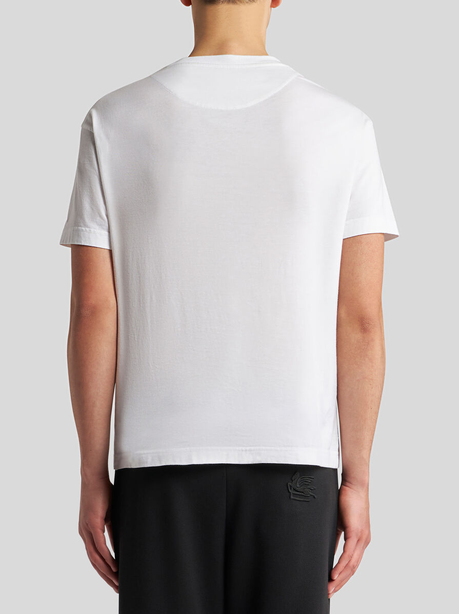 Etro Embroidered T-shirt In White