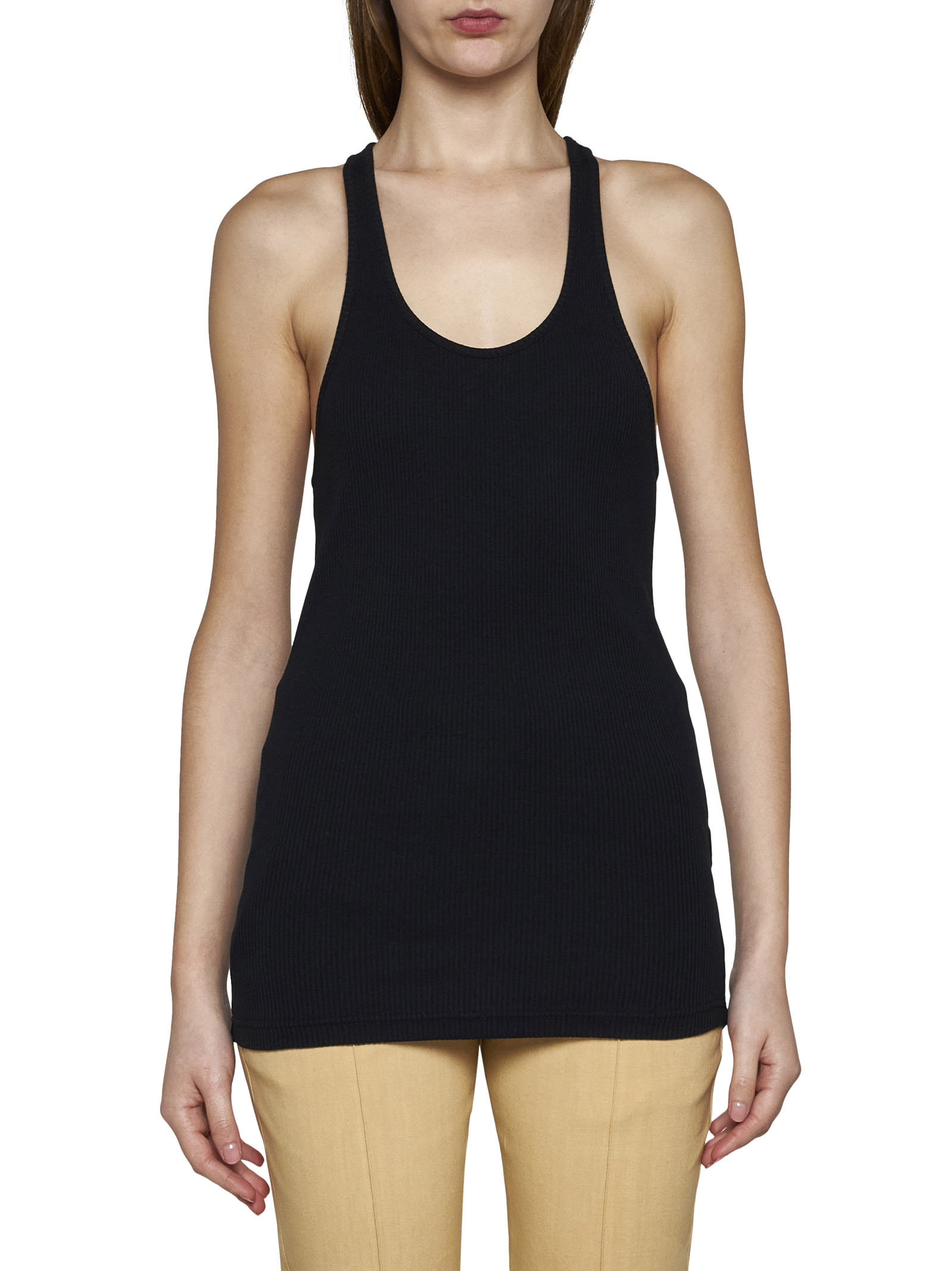 Isabel Marant Black Tenesy Tank Top In Black