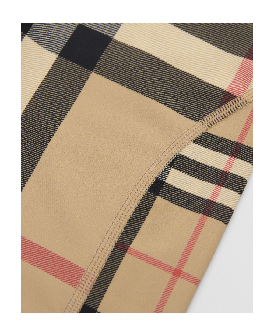 BURBERRY BURBERRY KIDS CHECKED PATTERN LEGGINGS