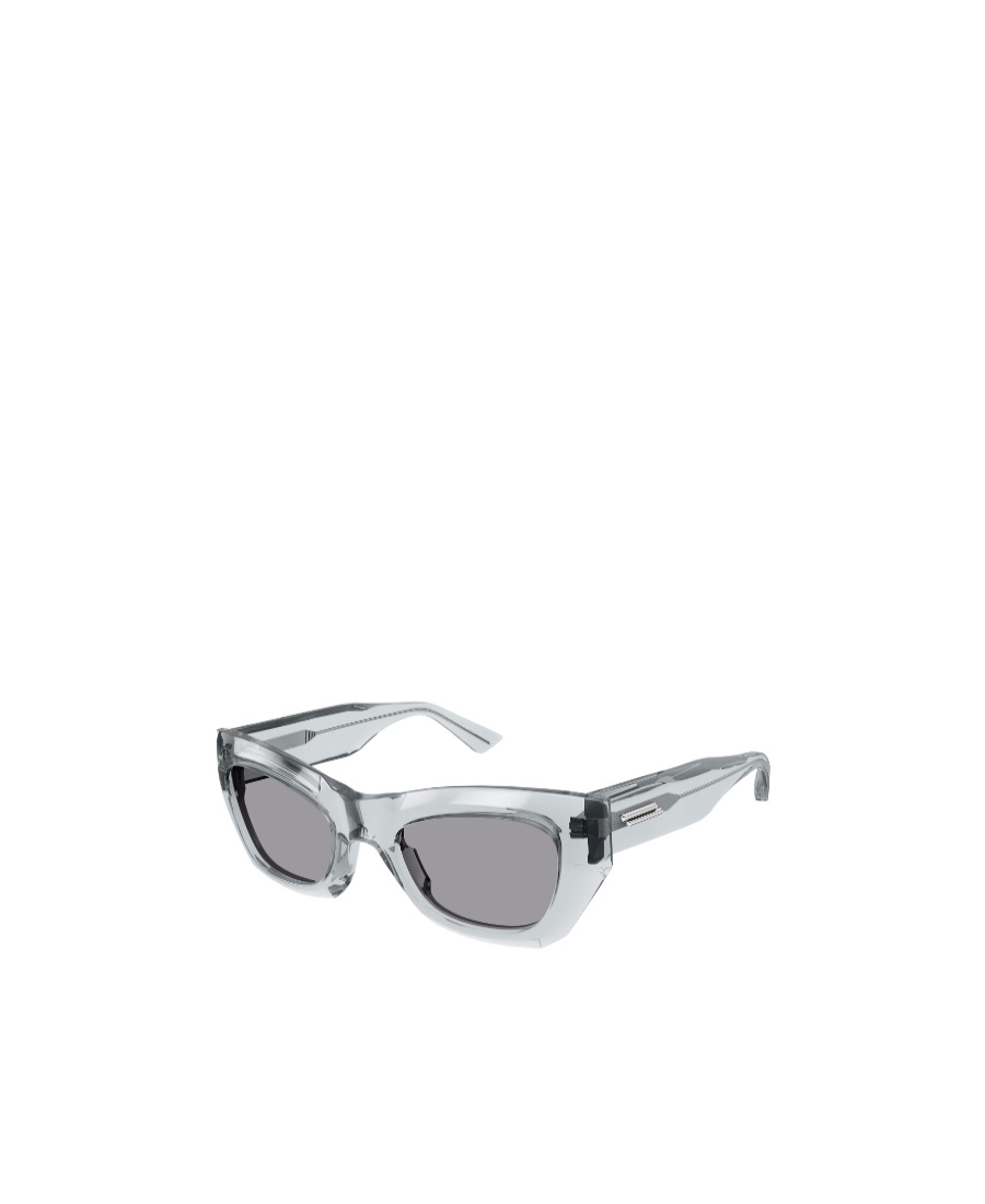 Bottega Veneta Gray Cat-eye Sunglasses In Gray