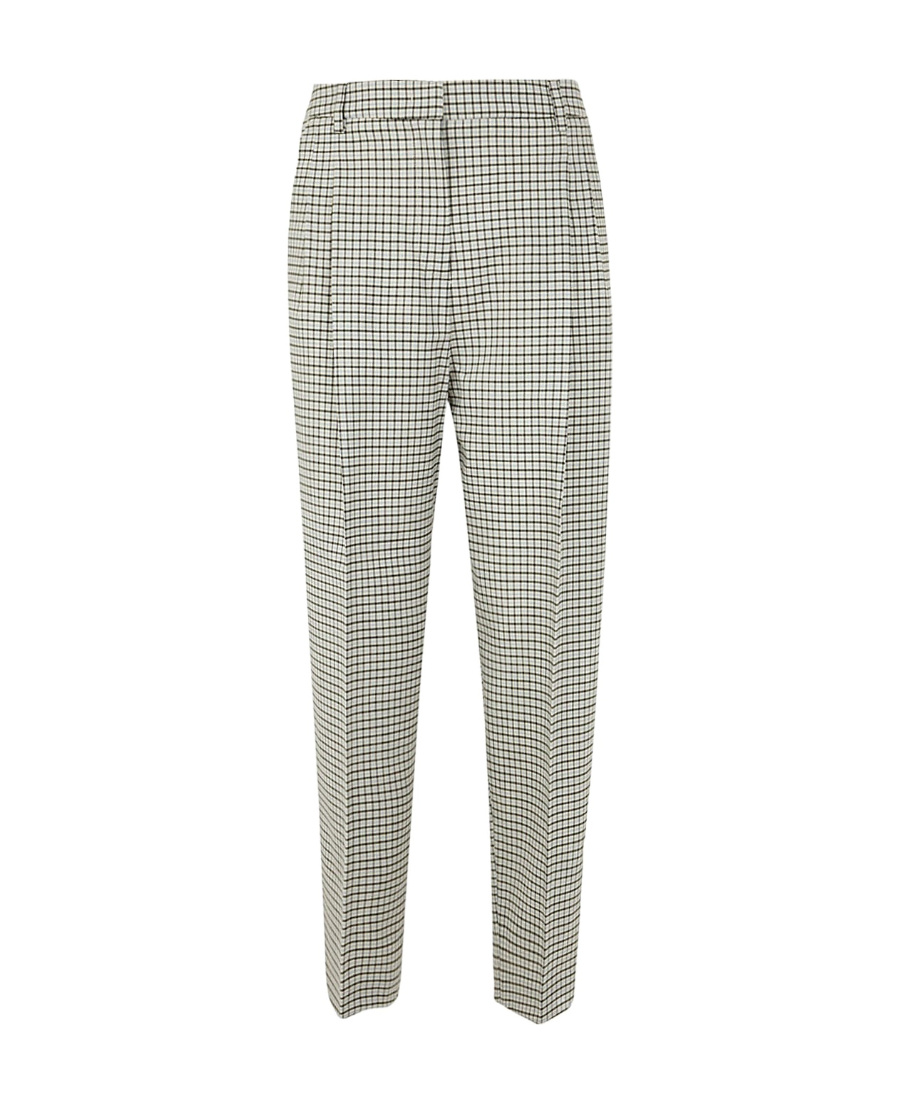 Alberto Biani Cropped Virgin Wool Trousers